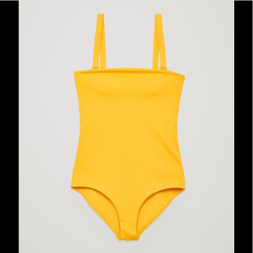 COS sunshine yellow one-piece
